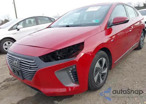 2019 Hyundai Ioniq Hybrid Sel из США, поврежденный, VIN KMHC75LC3KU119325